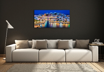 Foto en cristal de alta calidad con impresión uv horizontal Creta, Grecia