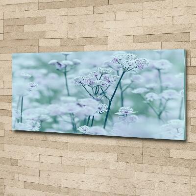 Cuadro decorativo de vidrio para salón horizontal Mantlewort mayor