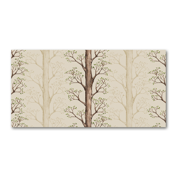 Foto obraz zdjęcie szkło hartowane Drzewa