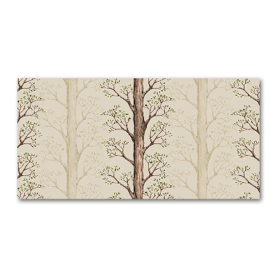 Foto obraz zdjęcie szkło hartowane Drzewa