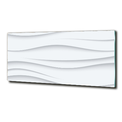 Fotoobraz na ścianę szklany Abstrakcja fale
