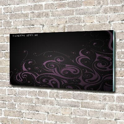 Foto en cristal de alta calidad con impresión uv horizontal Adornos