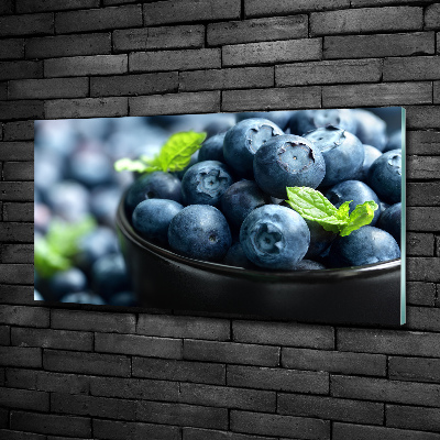 Foto en cristal de alta calidad con impresión uv horizontal Bayas
