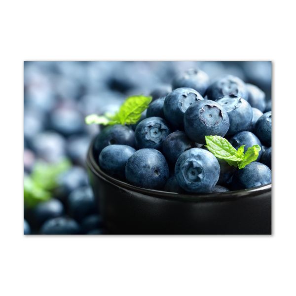Foto en cristal de alta calidad con impresión uv horizontal Bayas