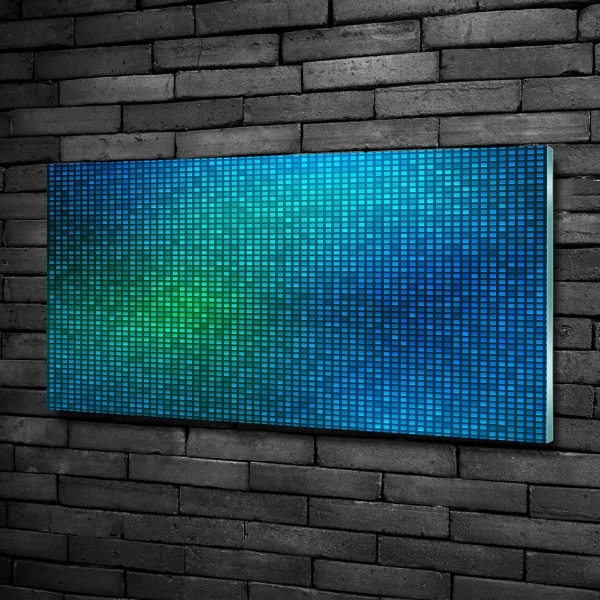 Cuadro de cristal templado moderno horizontal Fondo abstracto