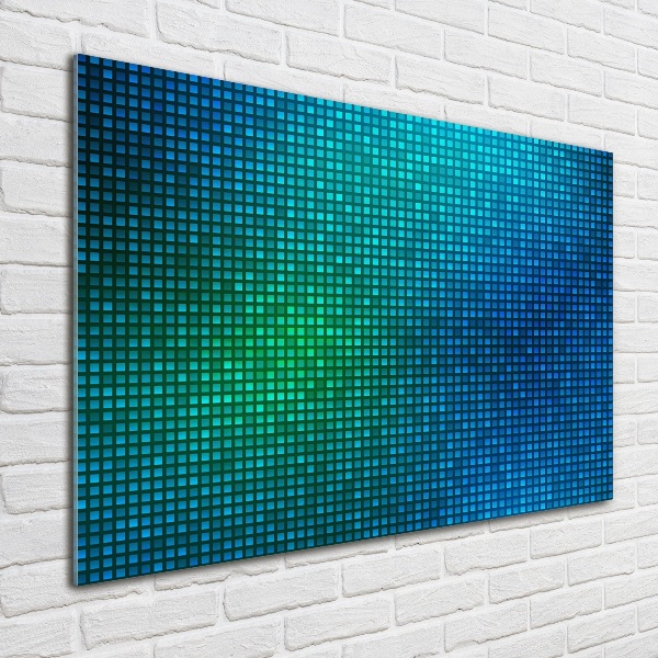 Cuadro de cristal templado moderno horizontal Fondo abstracto