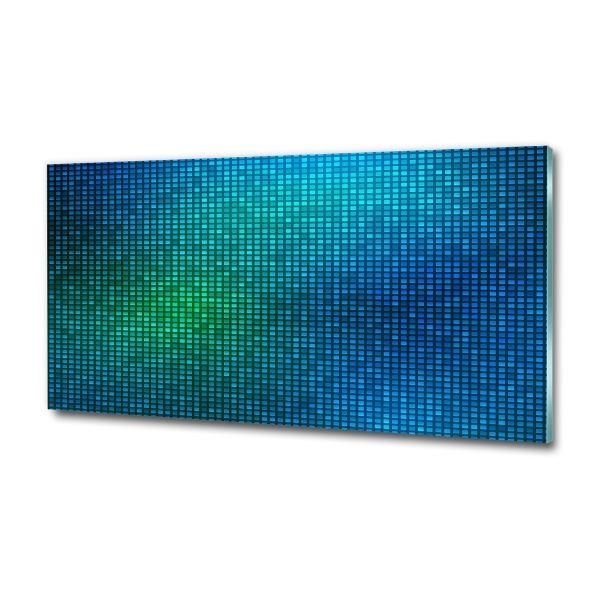 Cuadro de cristal templado moderno horizontal Fondo abstracto