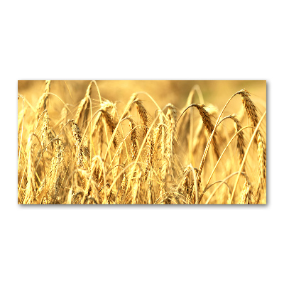 Foto en cristal de alta calidad con impresión uv horizontal Cereal