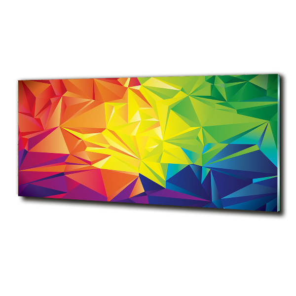 Cuadro de cristal templado moderno horizontal Fondo abstracto