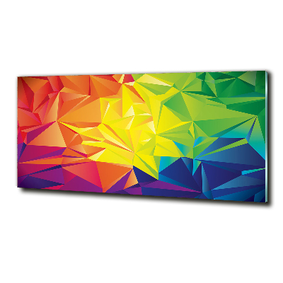 Cuadro de cristal templado moderno horizontal Fondo abstracto