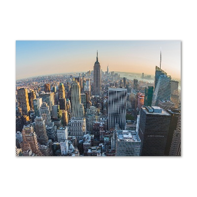 Foto obraz szklany Manhattan Nowy Jork