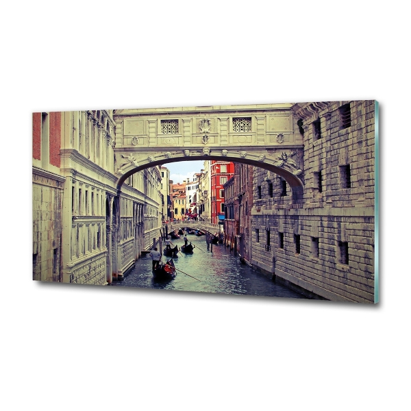 Foto en cristal de alta calidad con impresión uv horizontal Venecia, Italia