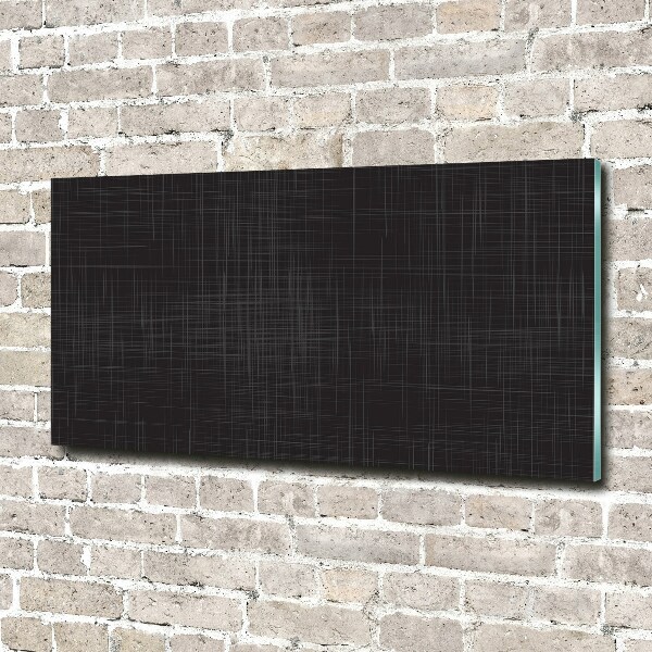 Foto en cristal de alta calidad con impresión uv horizontal Textura de lino