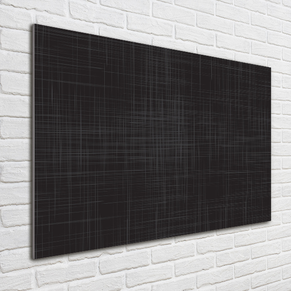 Foto en cristal de alta calidad con impresión uv horizontal Textura de lino