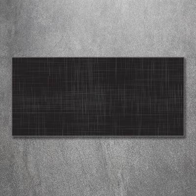 Foto en cristal de alta calidad con impresión uv horizontal Textura de lino