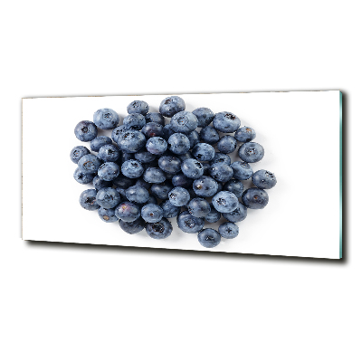 Cuadro decorativo de vidrio para salón horizontal Bayas