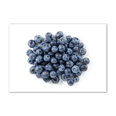 Cuadro decorativo de vidrio para salón horizontal Bayas