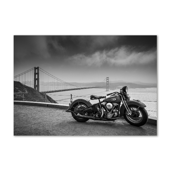 Impresión en cristal con acabado brillante horizontal Moto