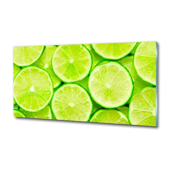 Fotoobraz na ścianę szkło hartowane Limonki