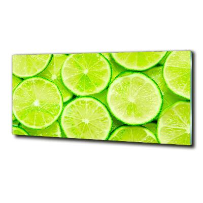 Cuadro de cristal templado moderno horizontal Limas