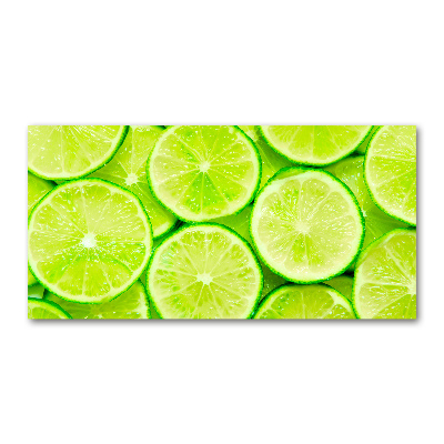 Cuadro de cristal templado moderno horizontal Limas