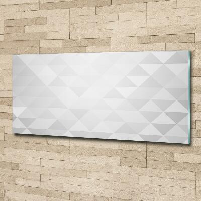 Cuadro decorativo de vidrio para salón horizontal Fondo abstracto