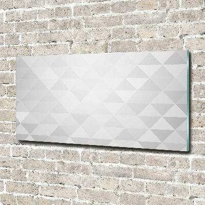 Cuadro decorativo de vidrio para salón horizontal Fondo abstracto