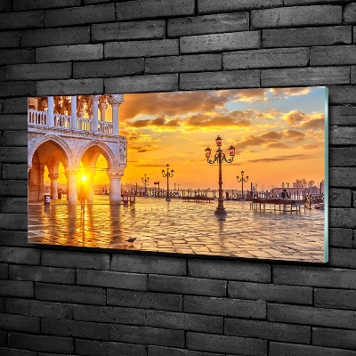 Impresión en cristal con acabado brillante horizontal Venecia, Italia