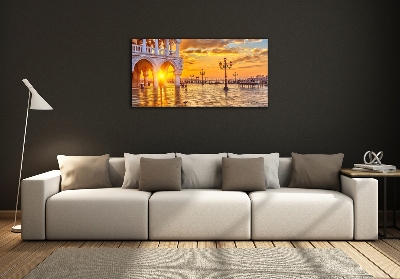 Impresión en cristal con acabado brillante horizontal Venecia, Italia