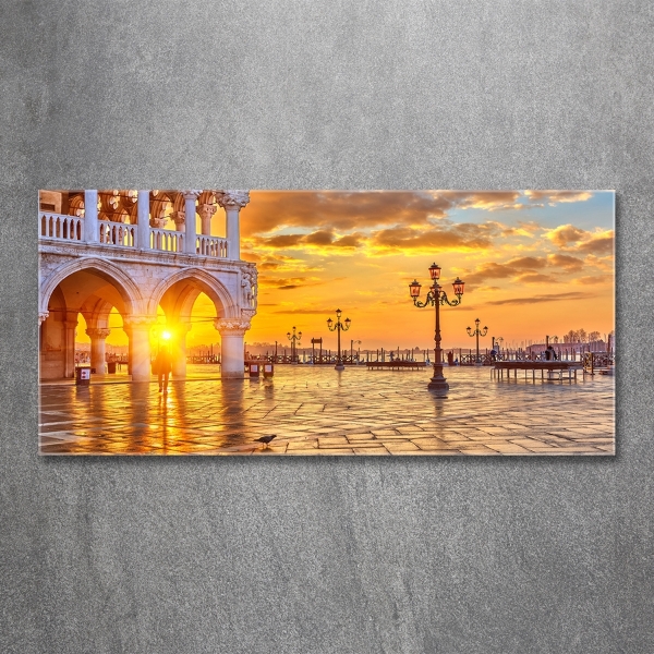 Impresión en cristal con acabado brillante horizontal Venecia, Italia