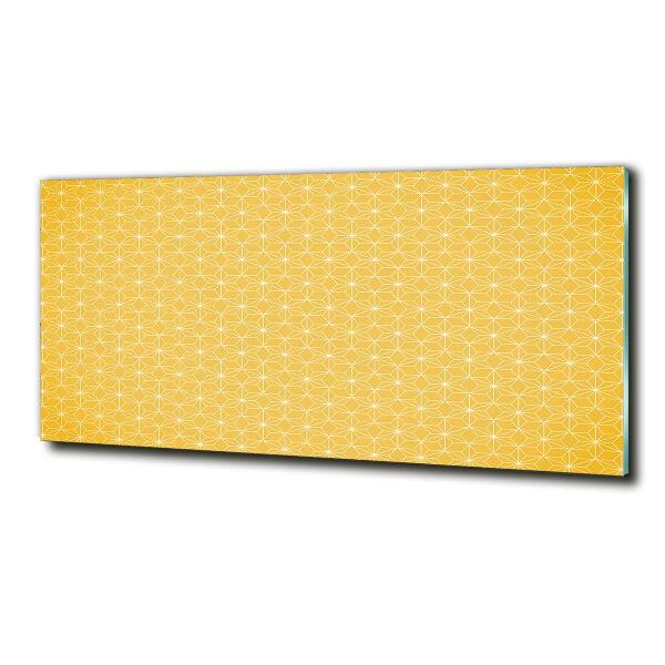 Cuadro decorativo de vidrio para salón horizontal Estrellas