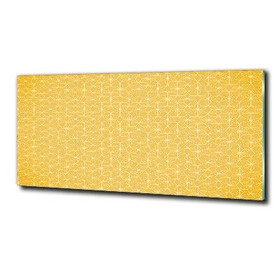Cuadro decorativo de vidrio para salón horizontal Estrellas