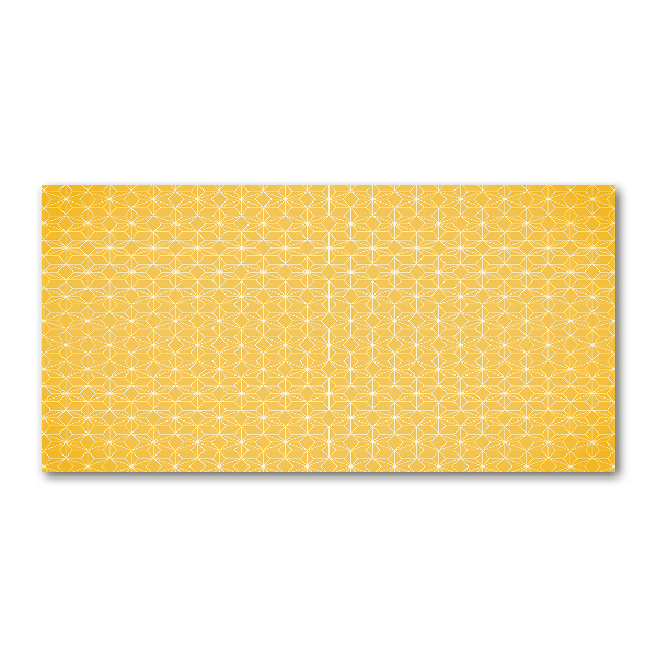 Cuadro decorativo de vidrio para salón horizontal Estrellas