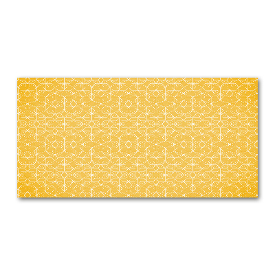 Cuadro decorativo de vidrio para salón horizontal Estrellas