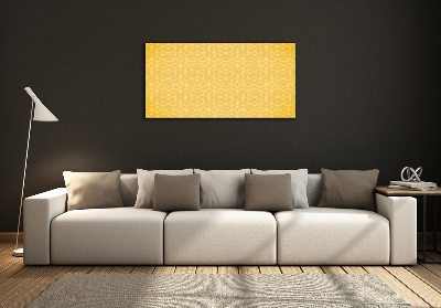Cuadro decorativo de vidrio para salón horizontal Estrellas