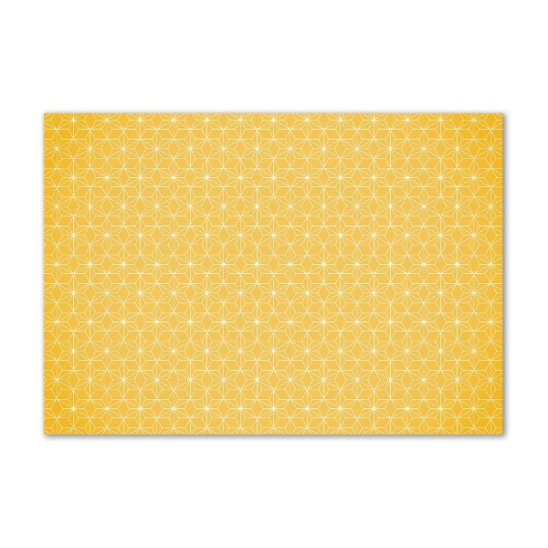 Cuadro decorativo de vidrio para salón horizontal Estrellas