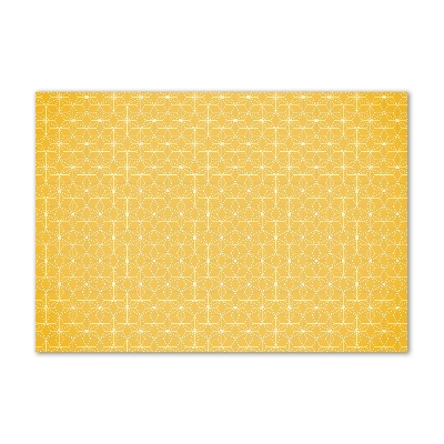 Cuadro decorativo de vidrio para salón horizontal Estrellas