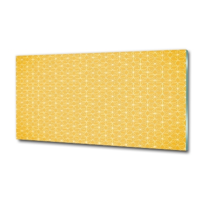 Cuadro decorativo de vidrio para salón horizontal Estrellas