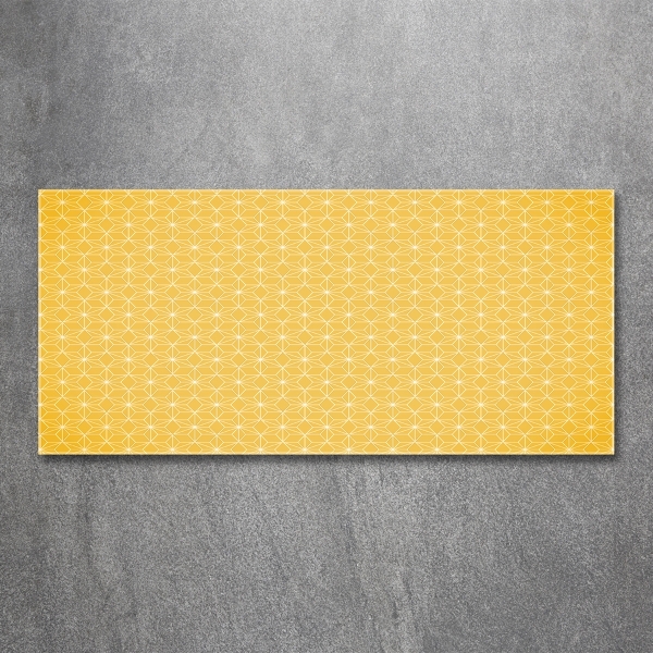 Cuadro decorativo de vidrio para salón horizontal Estrellas