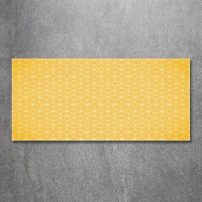 Cuadro decorativo de vidrio para salón horizontal Estrellas
