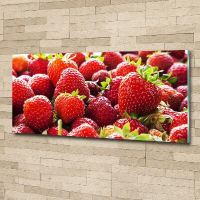 Foto en cristal de alta calidad con impresión uv horizontal fresas