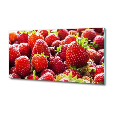 Foto en cristal de alta calidad con impresión uv horizontal fresas