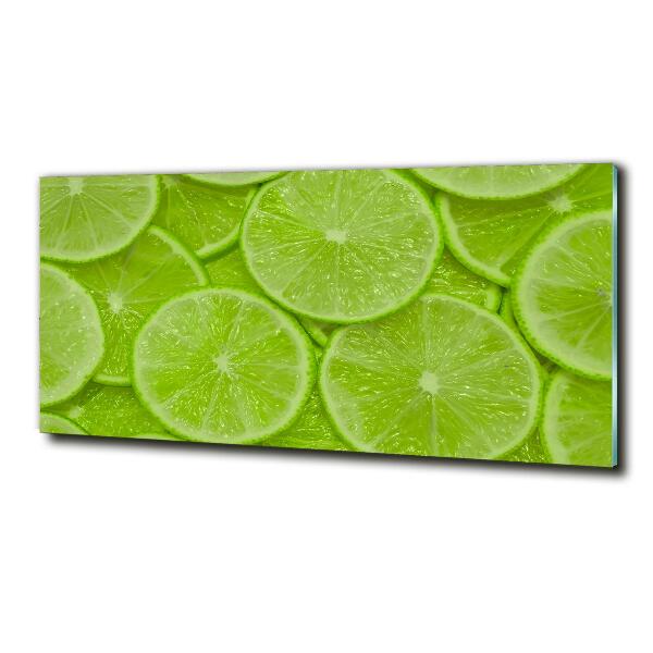 Fotoobraz na ścianę szkło hartowane Limonki