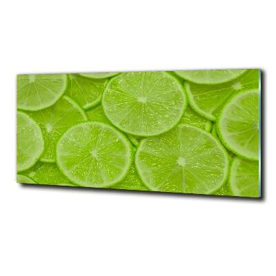 Fotoobraz na ścianę szkło hartowane Limonki