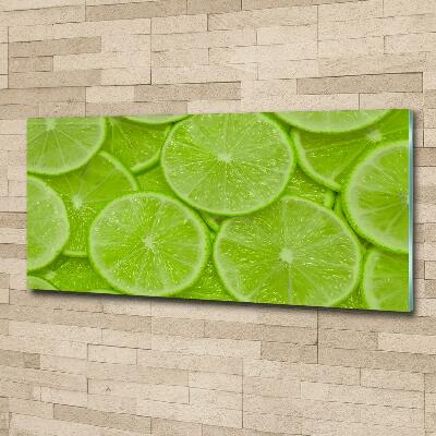 Cuadro decorativo de vidrio para salón horizontal Limas