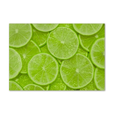 Cuadro decorativo de vidrio para salón horizontal Limas