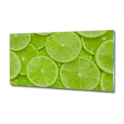 Cuadro decorativo de vidrio para salón horizontal Limas