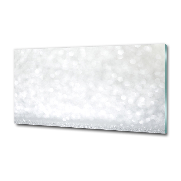 Cuadro de cristal templado moderno horizontal Perifollos