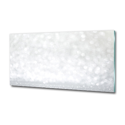 Cuadro de cristal templado moderno horizontal Perifollos