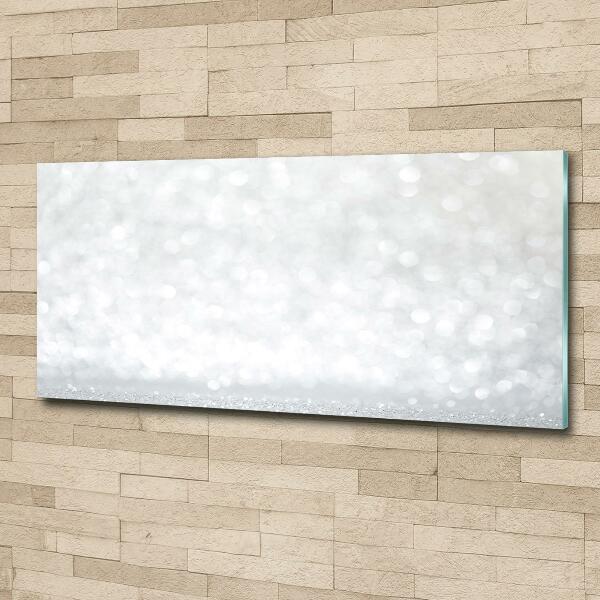 Cuadro de cristal templado moderno horizontal Perifollos